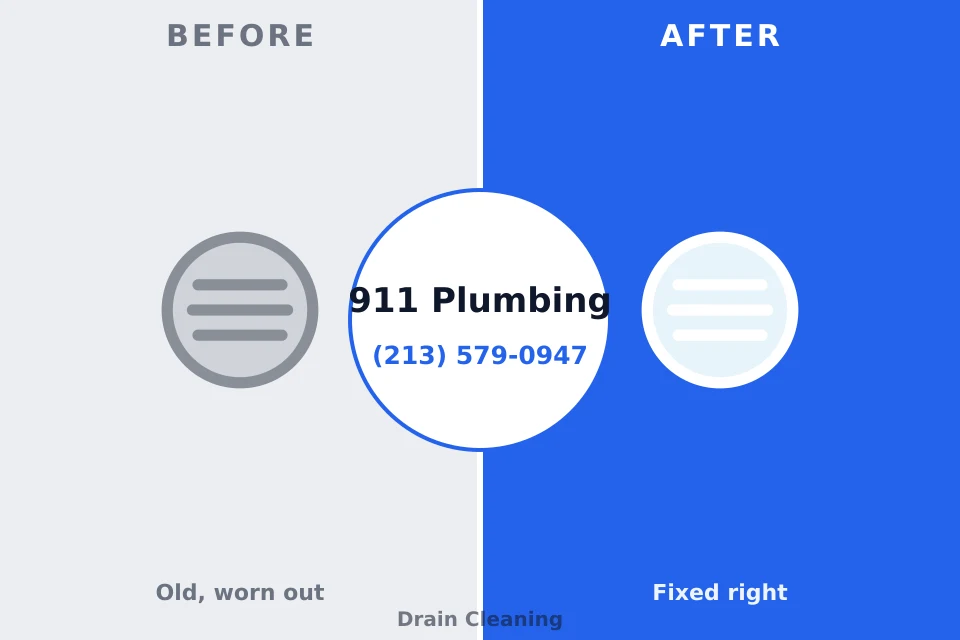 Before and after: plumbing repair Wynne, AR